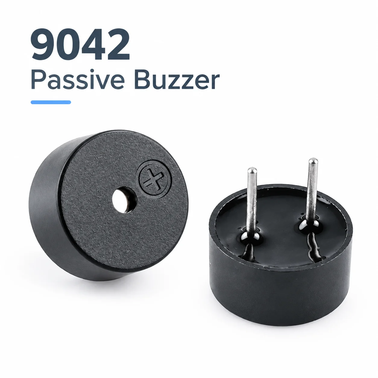 10pcs Passive Buzzer 9042 16 ohm 42R AC 3V 3.3V 5V 16Ω 9*4.2mm 9x4.2mm Mini Piezo Buzzers For Arduino DIY Electronic