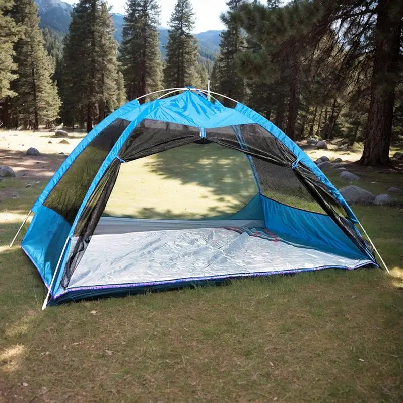 Sombra de playa UPF 50 tienda de playa refugio solar impermeable protección UV dosel sombrilla Camping senderismo playa pesca tienda para la familia