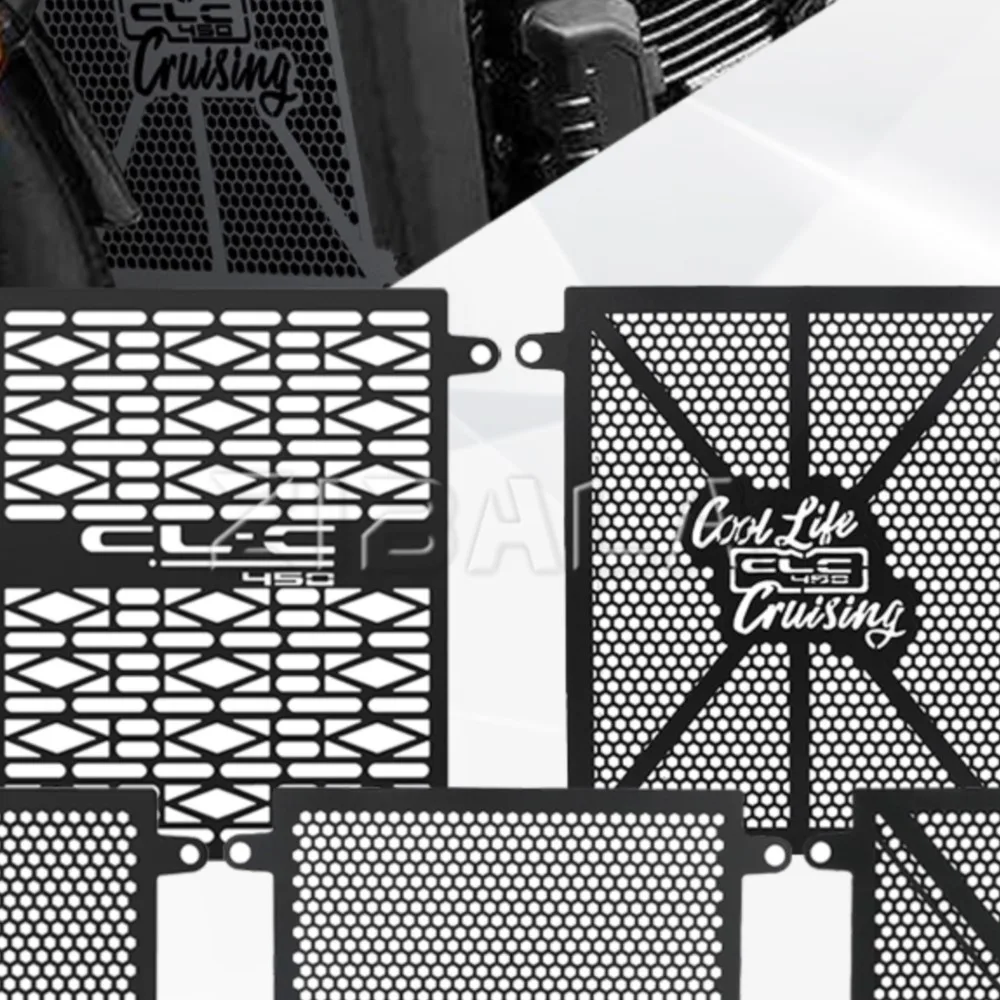 

CLC 450 Bobber Motorcycle 2026 FOR CFMOTO 450 CL-C 450CLC 450 2023 2024 2025 Radiator Grille Mesh Protection Guard Grill Cover