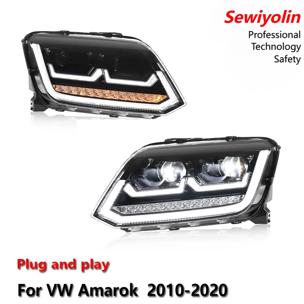 

Светодиодные аксессуары для модернизации фар для VW Amarok 2010-2020: ДХО, стоп-сигнал, указатель поворота, подключение Plug and Play