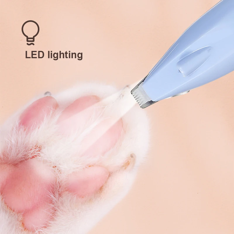 ผมสุนัขTrimmerเครื่องตัดสุนัขไฟฟ้าสัตว์เลี้ยงเท้าผมTrimmer Cat Groomingช่างทําผมกรรไกรBUTT EAR Pedicator