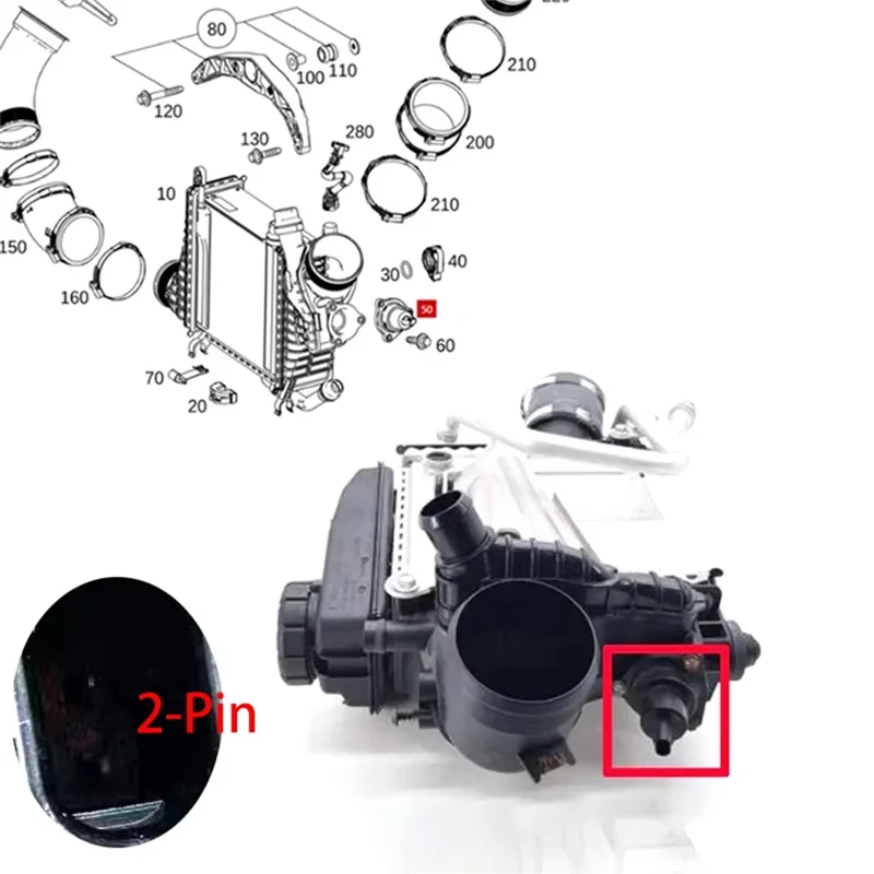 A B C E G GLC GLE CLE Luft Bypass Magnetventil Für Benz A0001532859 Ladeluftkühler Blow Off Ventil Bypass