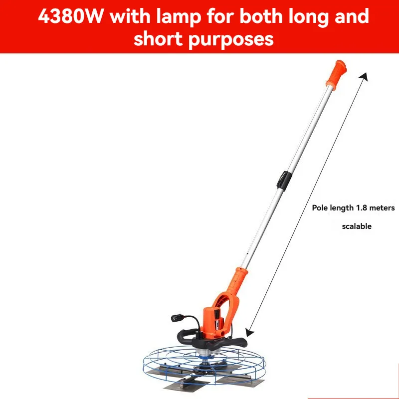 Cement polishing machine concrete floor electric polishing machine road blade finishing machine floor smoothing machine calender
