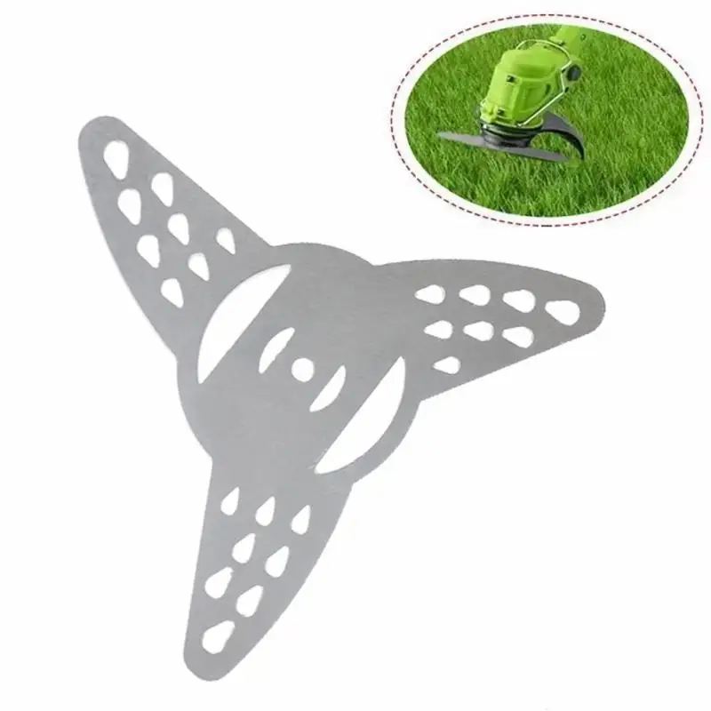 1/2/3Pcs Metall Gras String Trimmer Freischneider Kopf Klingen Universal Elektrische Rasenmäher Rasenmäher Teile Werkzeug zubehör