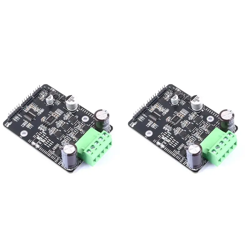 2X DC 6-80V BLDC Three Phase Brushless Motor Controller 1600W Motor Control Driver Board Motor Regulator No Hall