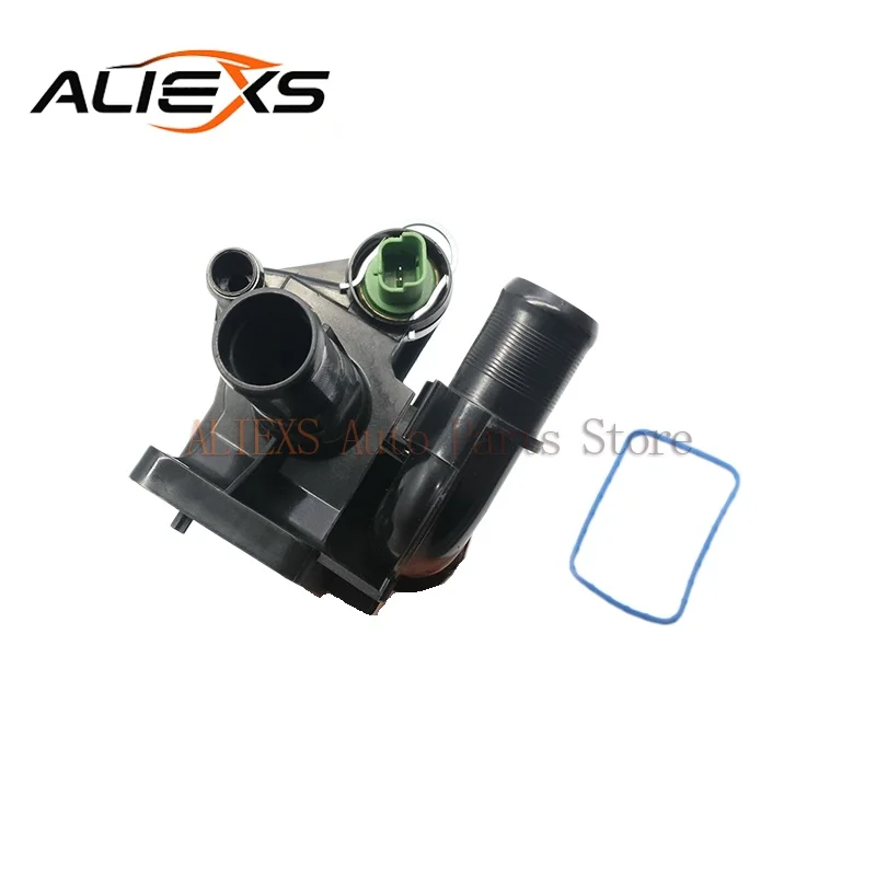 1336AF Thermostat Housing For Ford Focus Fiesta C-MAX B-Max Mondeo S-Max Citroen C3 C4 C5 Jumpy Peugeot 206 307 407 1.6HDi
