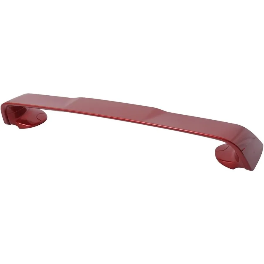 EVO Style Painted Rear Trunk Lid Spoiler Wing Lip for 20082017 Mitsubishi Lancer ABS Plastic Design with Rally Red Metallic Fin