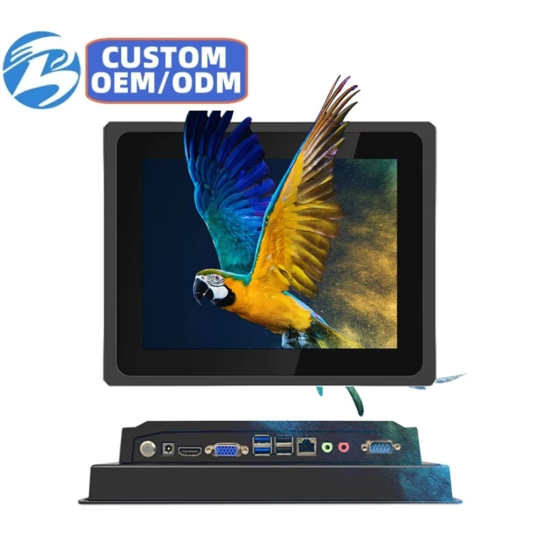 

Пользовательские промышленные мониторы с сенсорным экраном 10, 12, 15, 17, 19, 21,5, 23 дюйма, емкостный сенсорный ЖК-дисплей для настольных ПК