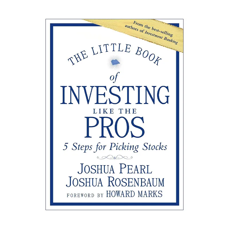 

The Little Book of Investing Like The Pros, Five-Step Analysis of Stock Investing, Hardcover, English Version