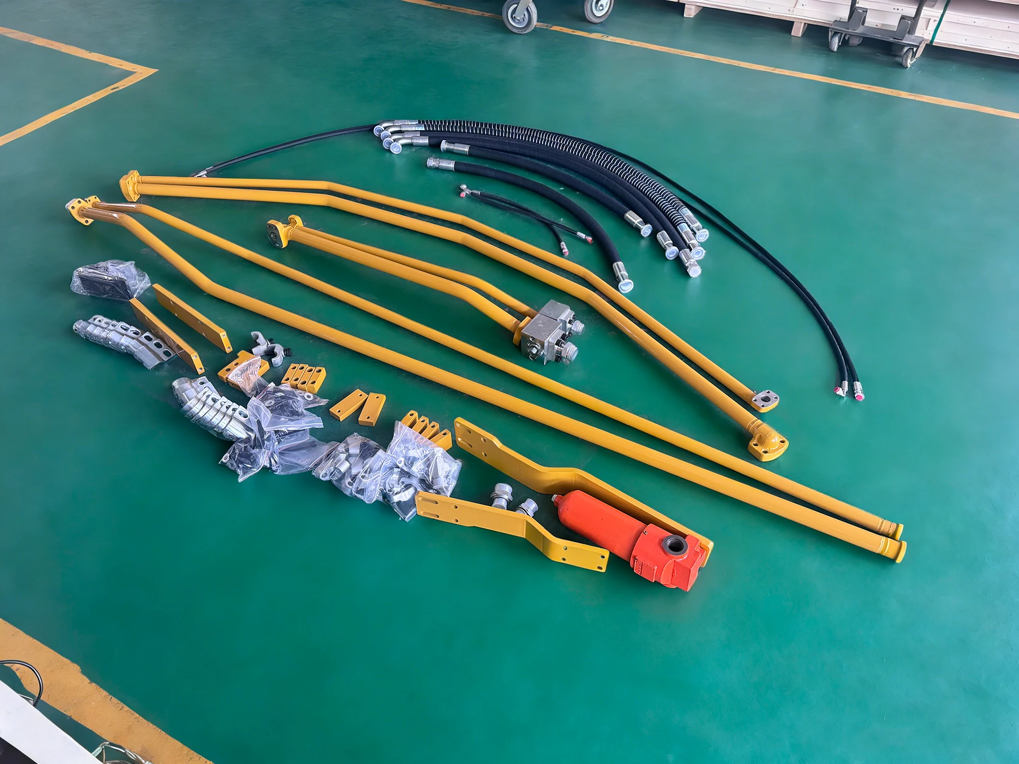 Excavator Hydraulic Hammer Breaker Pipeline Kit High Pressure Hydraulic Pipe Assembly For Construction Machinery
