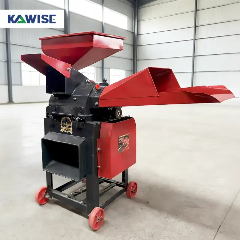 Multifunction Forage Crusher Machine for Wet Grass Dry Fodder and Grain Grinding Farm Use view 3