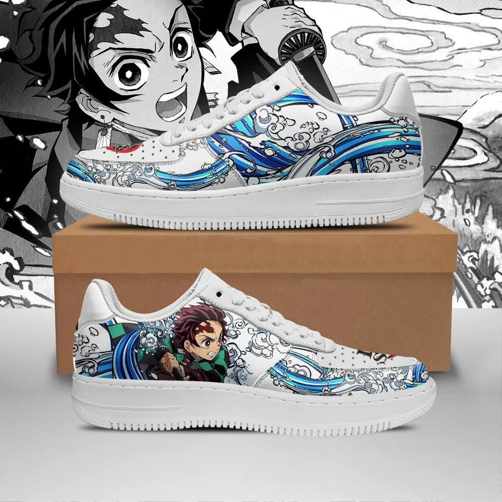 Scarpe Anime da uomo Kamado Tanjirou Nezuko Demon Sneakers scarpe sportive basse per la personalizzazione alla moda sandalias cosplay