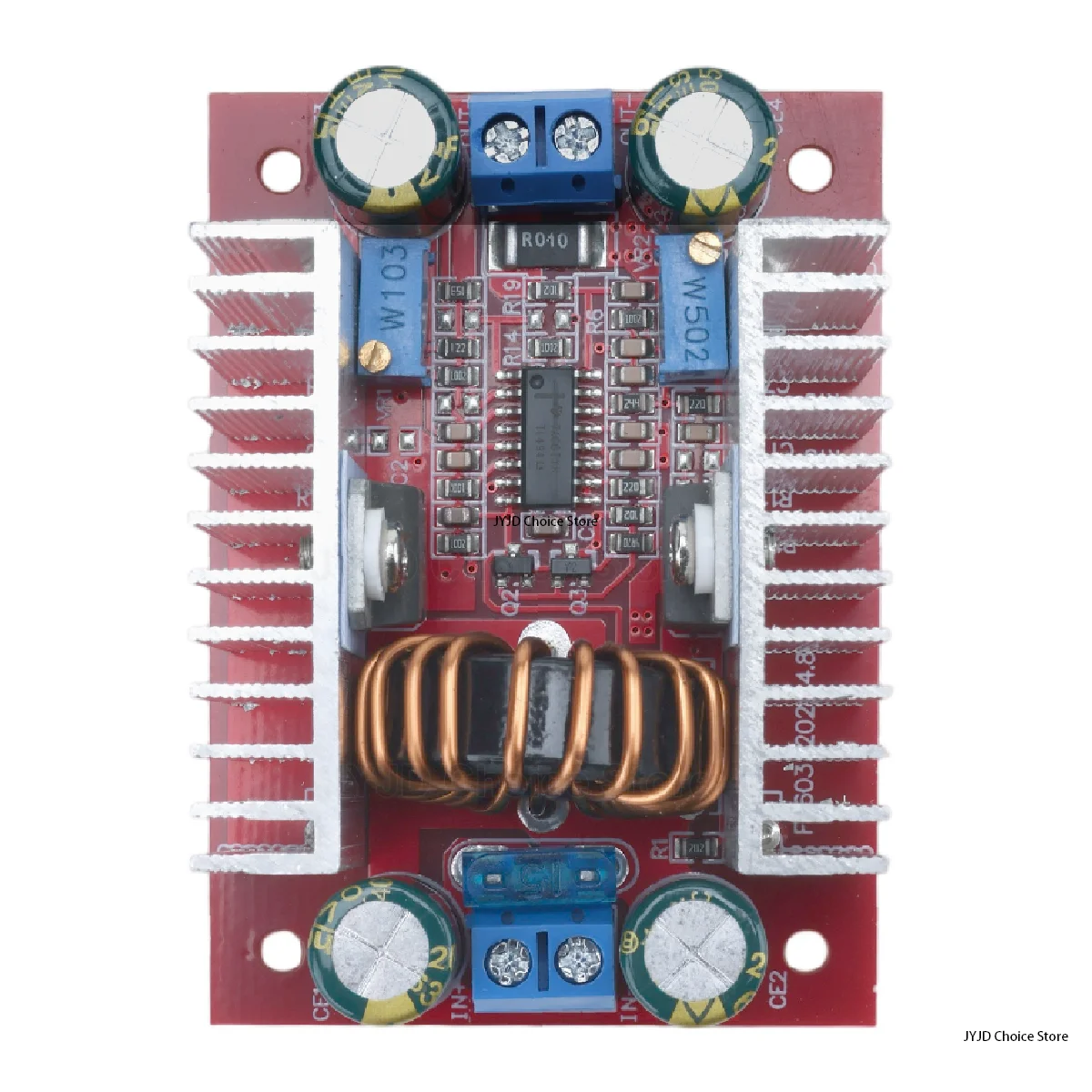 DC to DC 400W 15A High Power Step-Up Boost Converter Constant Current Power Module 8.5-50V to 10-60V LED Driver Voltage Charger