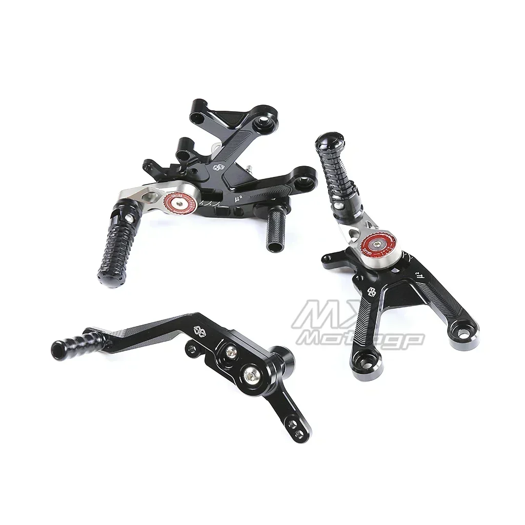 For HONDA CBR1000RR 1000RR-R 2022 2023 Motor Adjustable Rearsets Foot Pegs Rider Footrest Rear Set CBR1000 RR/RR-R 2020 2021