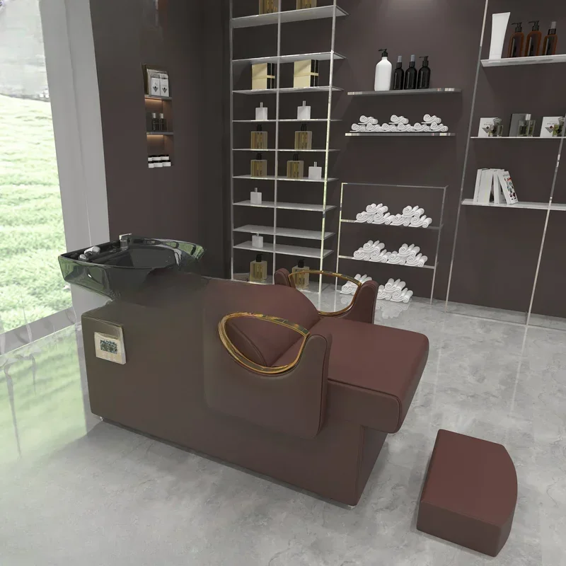 

Affordable Luxury Salon Station Professional Round Hairdressing Accessories Cosmetologist Hairdresser Head Spa Japonais Beauty