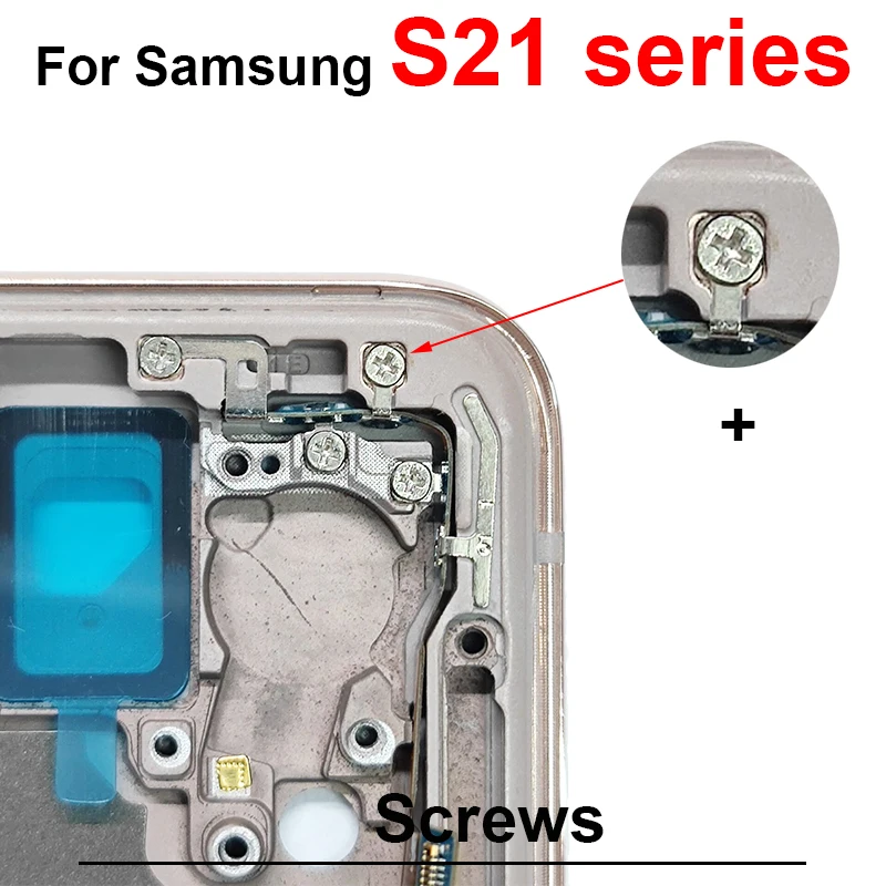 10Pcs/Lot Screws For Samsung Galaxy S21 Ultra Plus S21+ S21U Signal Antenna Module Flex Cable Replacement Parts image 2