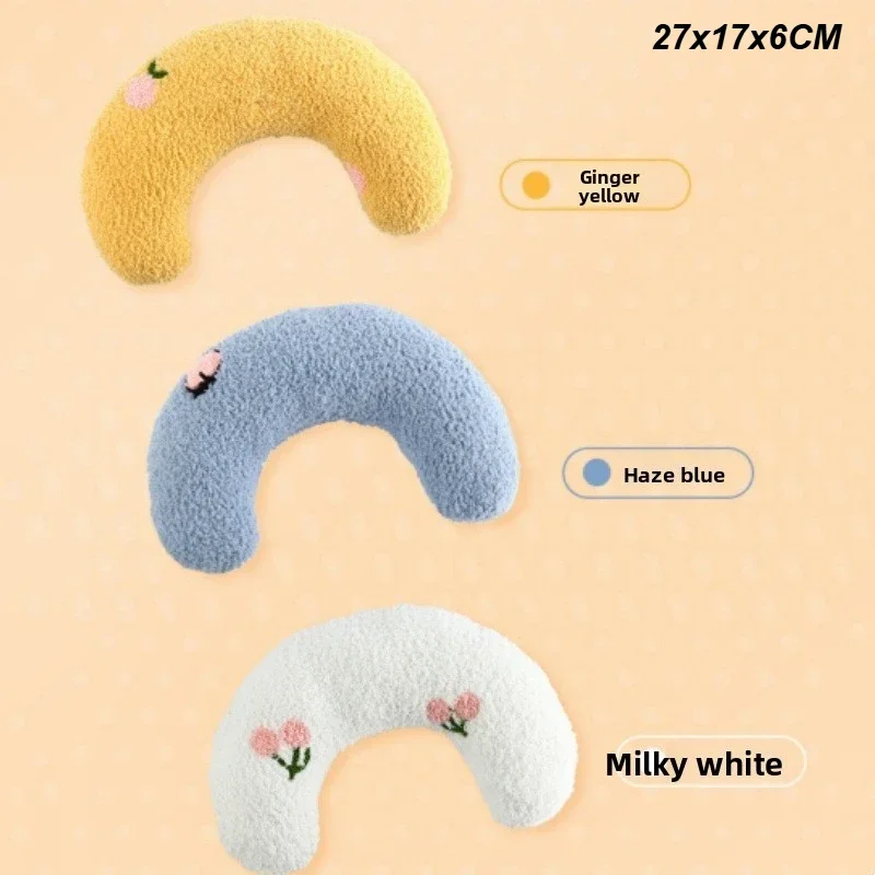 Cute Pet Little Pillow U-Shaped Neck Protector Deep Sleep for Puppy Kitten Pillow Dog Cat Headrest Sleeping Pillow Pet Supplies view 3