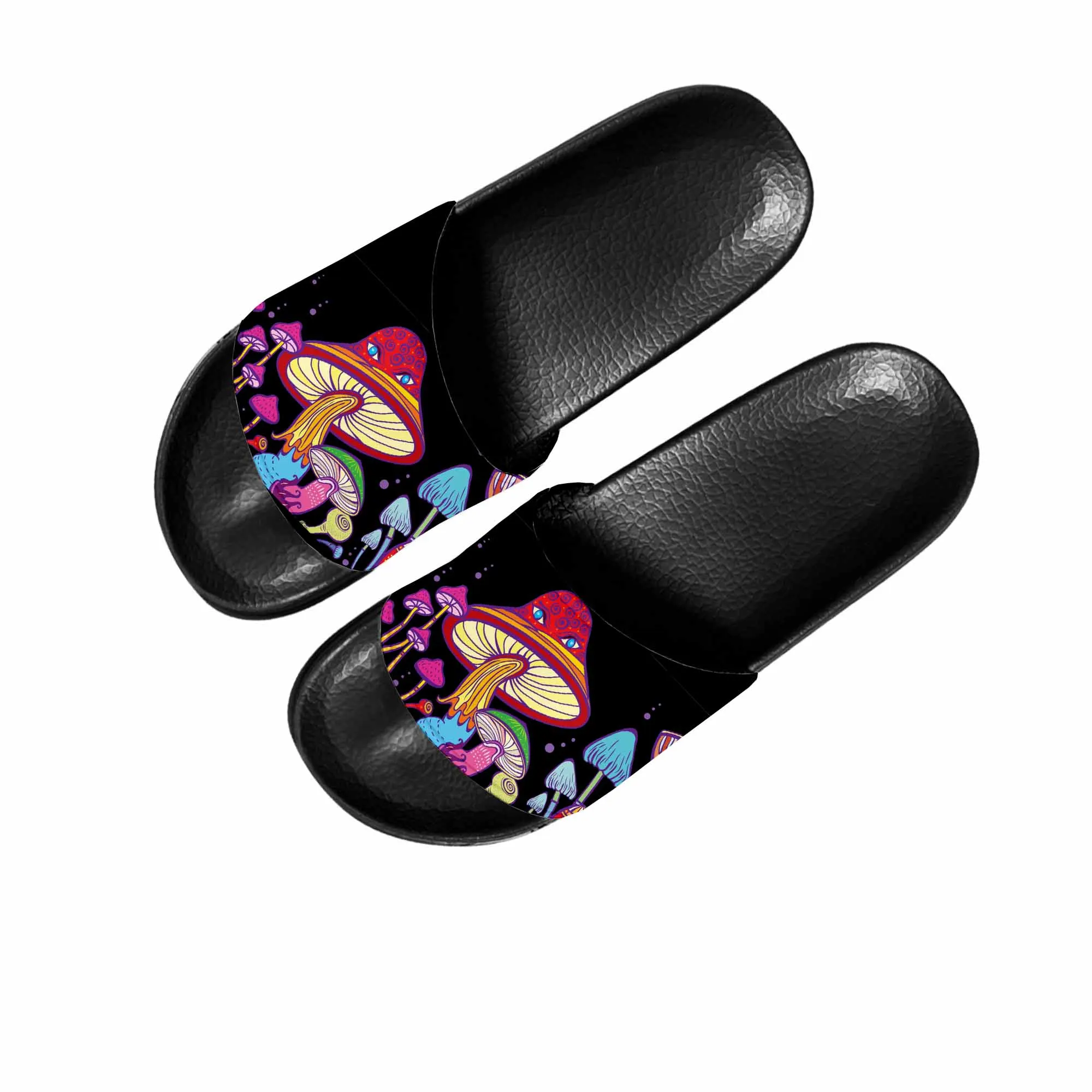 

Psychedelic Mushroom Slippers Home Water Shoes Men Women Teenagers Children Italy Bathroom Beach Pool Custom Made Summer Slipper