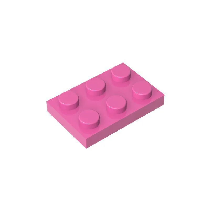 50pcs 3021 แผ่น 2x3 Dot อิฐของเล่นสําหรับการวิเคราะห์อาคารบล็อกของเล่นเด็กใช้งานร่วมกับการศึกษา Creative DIY MOC