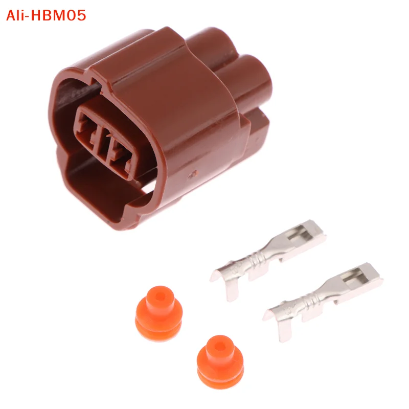 (HB05)1Set 2 Pin Sumitomo Waterproof Female Temperature Sensor Socket Automotive Wire Connector Plug For  6189-0033