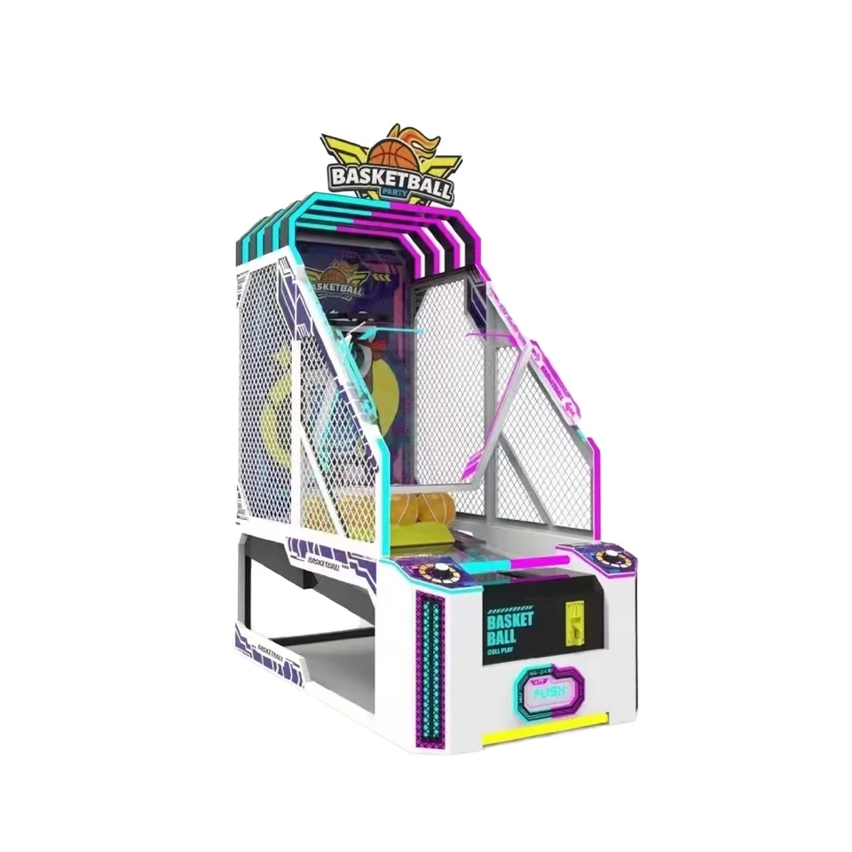 

Indoor Arcade Simulator Coin-Operated Kids Street Basketball Video Game Console HD LCD Screen Arcade Basketball Game Machine