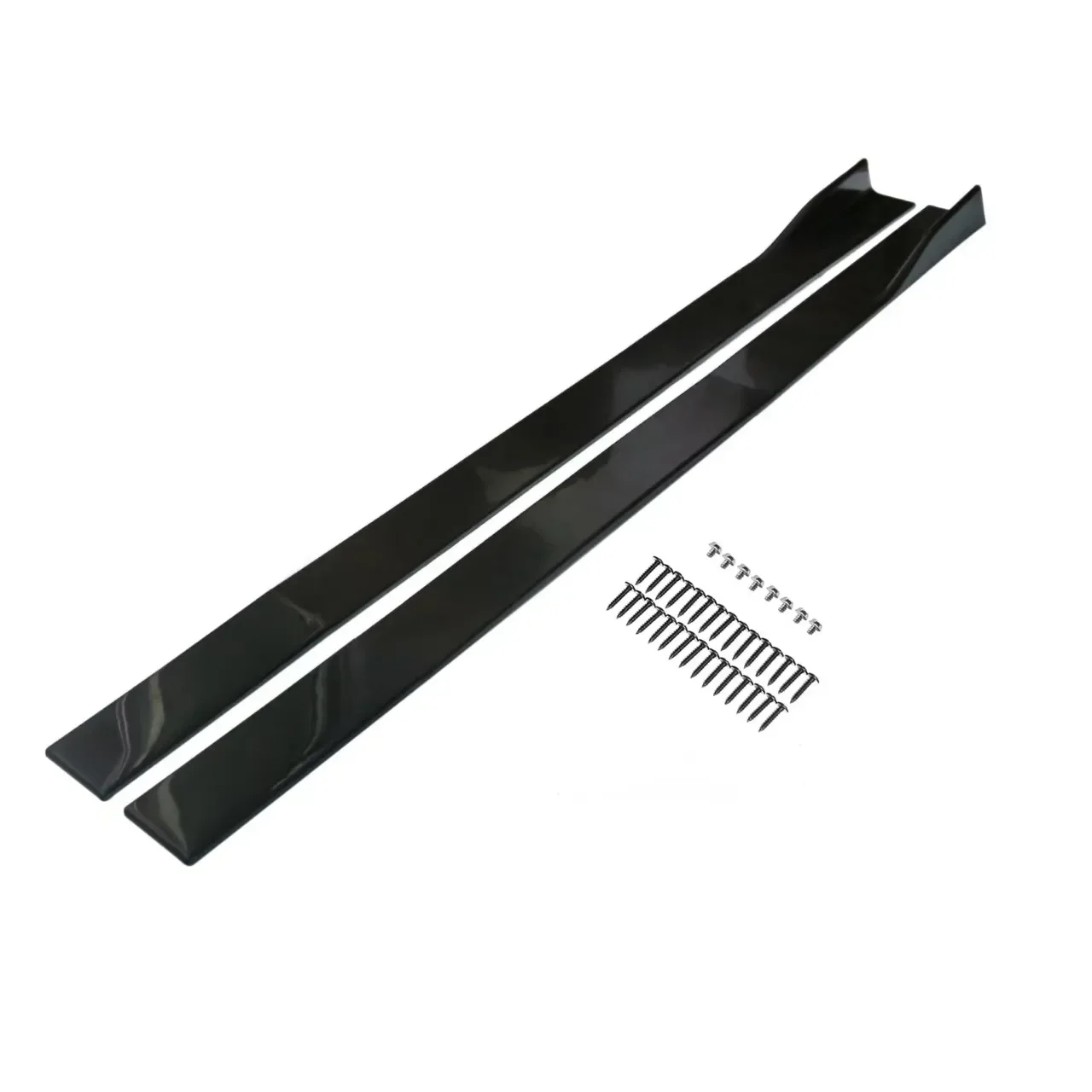 Car Exterior Lower Side Splitter Diffuser Winglet Side Wing Bumper Lip For Volkswagen Golf 7 7.5 MK7/7.5 R GTI R-Line 2013-2019