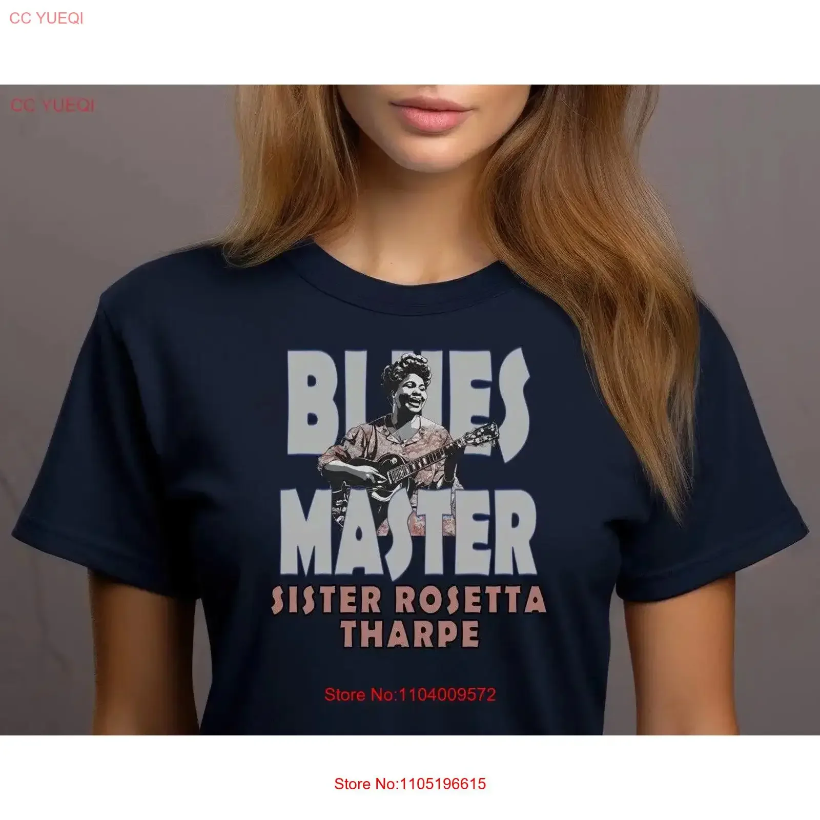 Sister Rosetta Tharpe blues musique t-shirt célèbre le brillant d'un original maîtres vintage lavé respirant doux