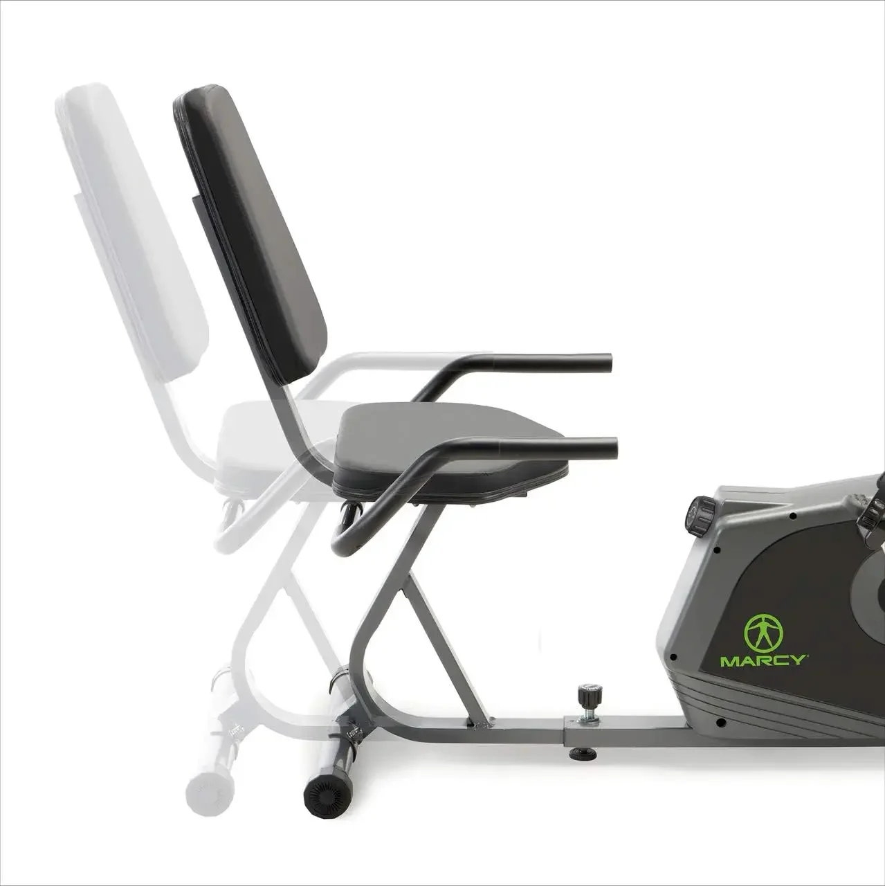 Magnetic Recumbent Exercise Bike For Home and Home Gym, With Digital Monitor And Quick Adjustable Seat NS-1206R