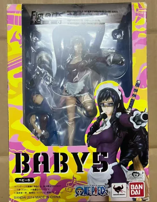BANDAI Originele Figuarts ZERO Anime ONE PIECE Baby5 Maid Killer Character Action Model Desktop Ornamenten Collectible