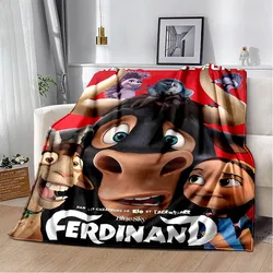 ferdinand cartoon printing blanket children warm blanket blankets for beds Picnic blanket cooling blanket birthday gift