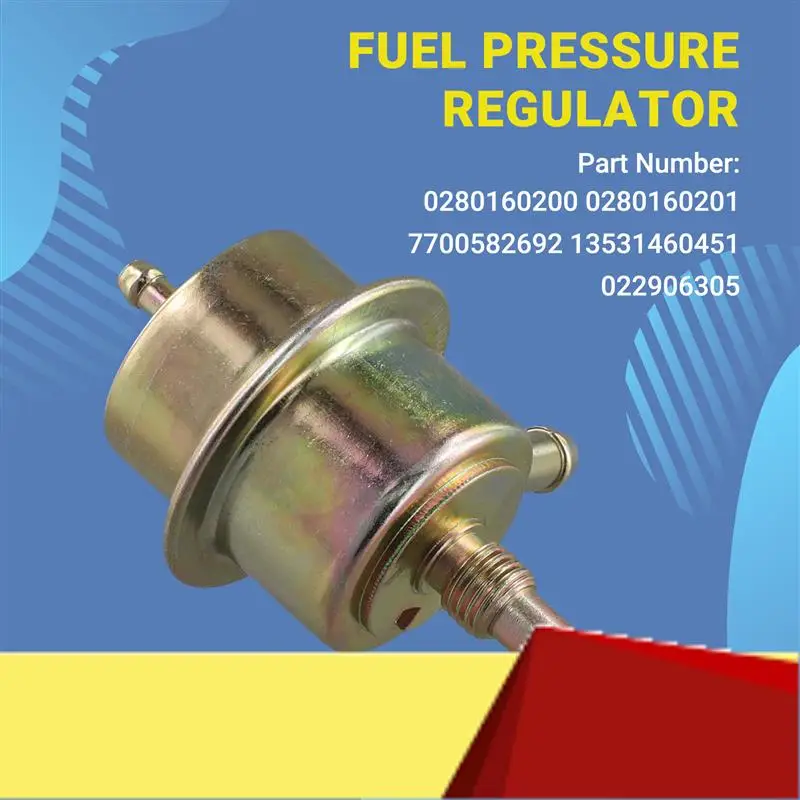 

0280160200 Новый регулятор давления топлива 3,0 бар для BMW K75 K100 Porsche VW Renault 912 914 0280160201 022906035-M53K