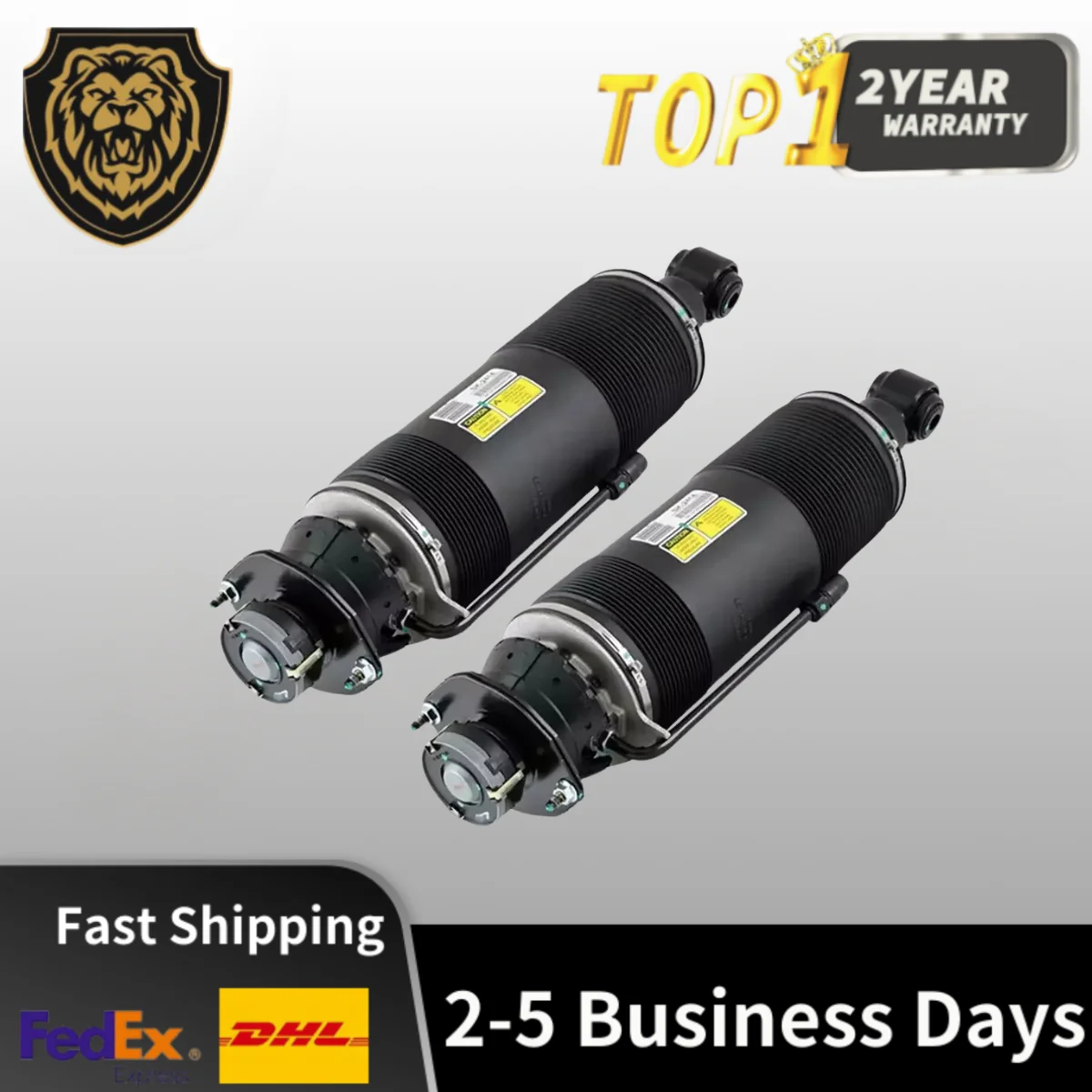

2X Rear ABC Hydraulic Shock Struts For Mercedes Benz SL R230 SL550 63 2001-2012