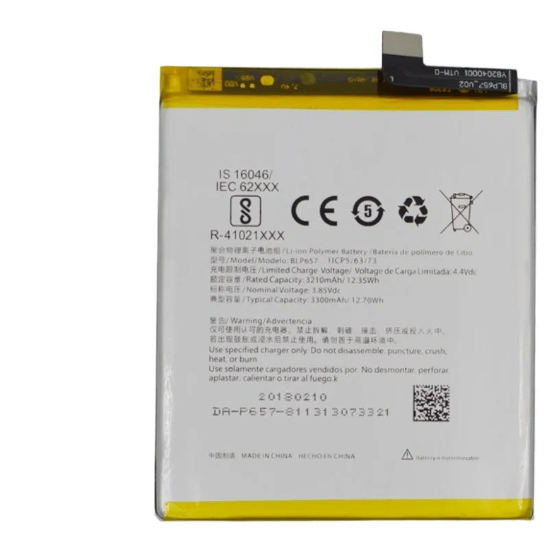 New Phone BLP657 Battery For OnePlus 6 OnePlus Six 1+ One Plus 6 Batteries In Stock 3.85V 3300mAh