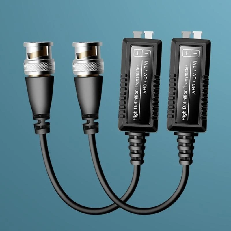 لا يتطلب جهاز فيديو Balun طاقة لنقل الإشارات بكفاءة في المنزل أو الأمن التجاري