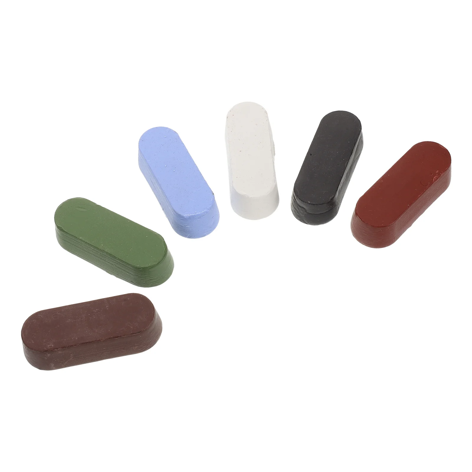 6 قطعة مجموعة شمع تلميع معجون التلميع للمعادن الفولاذ المقاوم للصدأ الألومنيوم إزالة الخدش إصلاح Diy بها بنفسك أثاث مجوهرات السيارة #3