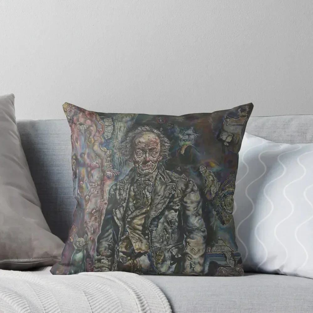 

The Picture of Dorian Gray Painting by Ivan Albright Throw Pillow Decorative Cushions For Living Room Cushions Home Decor pillow