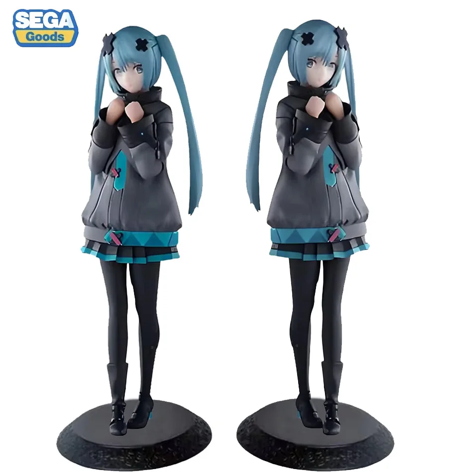 

Genuine SEGA Hatsune Miku In A World With Closed Windows Collectible Anime Action Kwaii Miku Figures Model Toys Christmas Gifts
