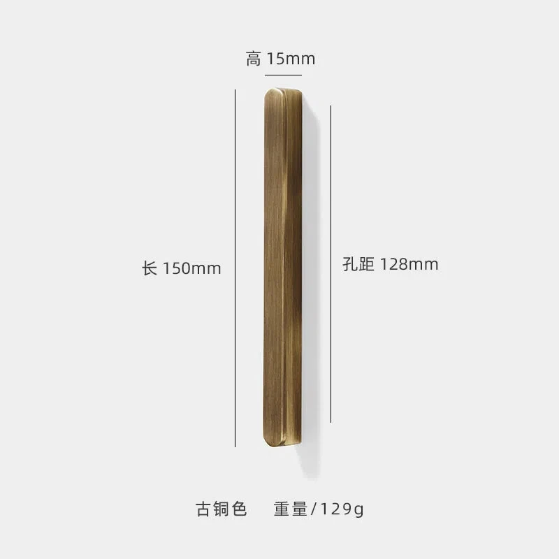 Kitchen Cupboard Pulls Bronze Cabinet Knobs and Handles for Furniture Antique Wardrobe Handles Retro Cabinet Drawer Knobs image 3