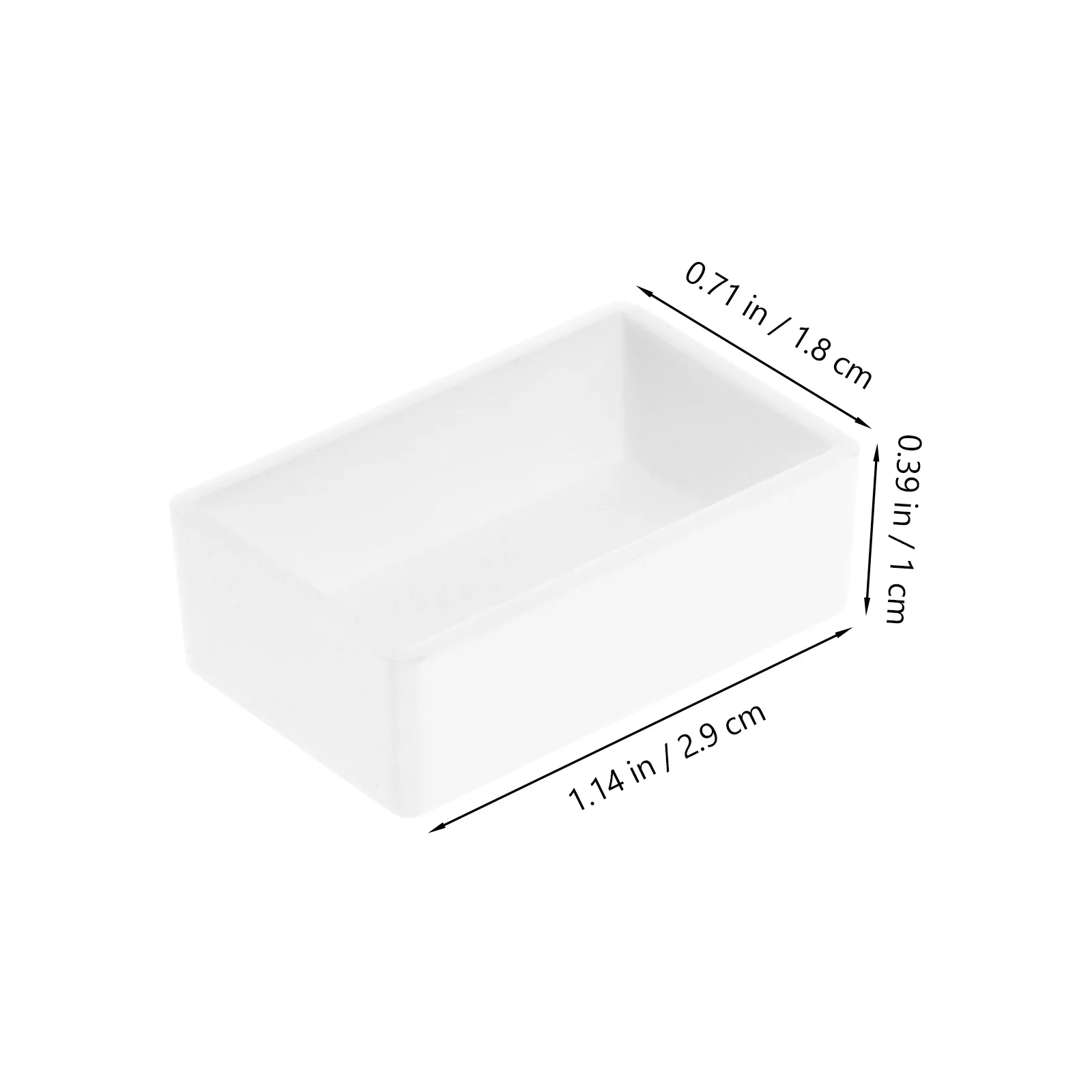 24Pcs Empty Paint Half Pans Small Silicone Palette Trays for DIY Watercolor Paint Storage Portable Mixing Containers