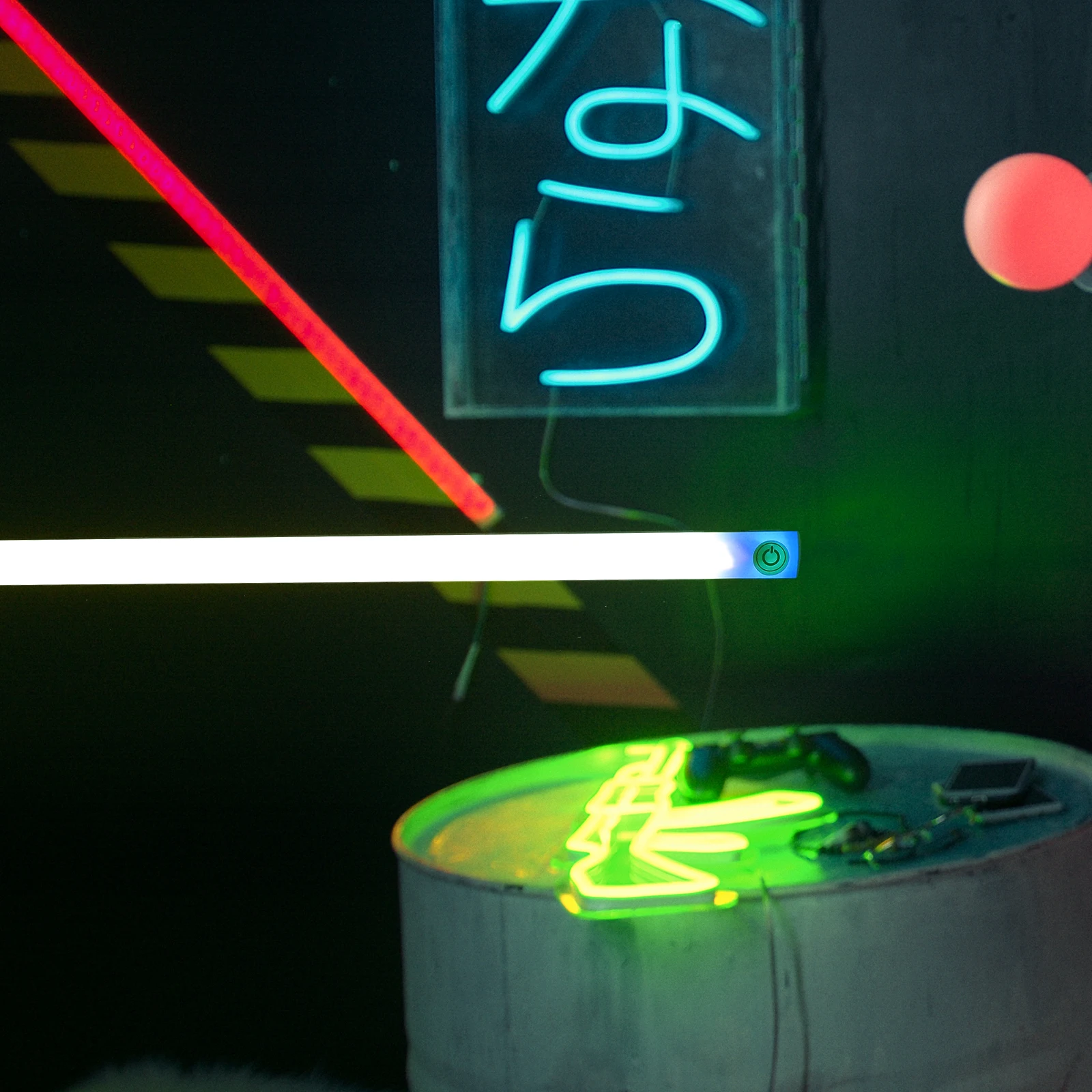 

1 Set Touch Led Light Bar Usb Powered Reading Lamp For Cabinet Closet Under Counter Durable Lighting Small Night Light