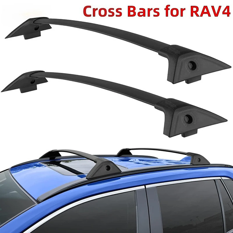 Applicable for Toyota RAV4 19-25 Roof Luggage Rack Crossbar Automobile Roof Racks Cross Bar Car Exterior Modification Accessory