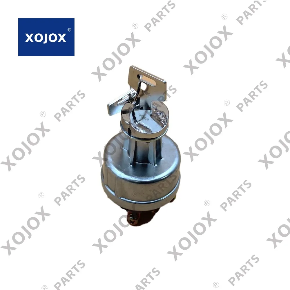 

XOJOX RAParts One New 1700100023 Выключатель зажигания и стартера с двумя ключами H806 Подходит для экскаваторов Takeuchi TB007 TB014 TB015 TB016 TB0