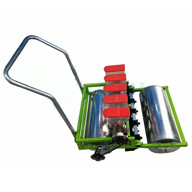 

2023 agriculture hand push portable mini precision manual vegetable carrot alfalfa grass wheat power seeder