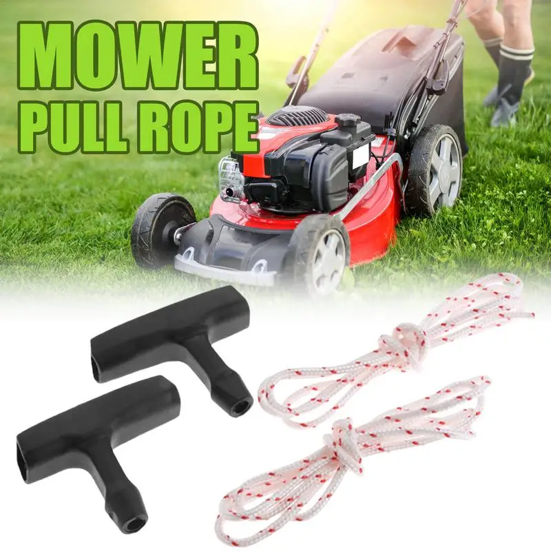 Lawn Mower Pull Cord Replacement Heavy Duty Pull Rope Pull String Pulling Rope Lawnmower String Pull Cord Rope Starter Rope Pull