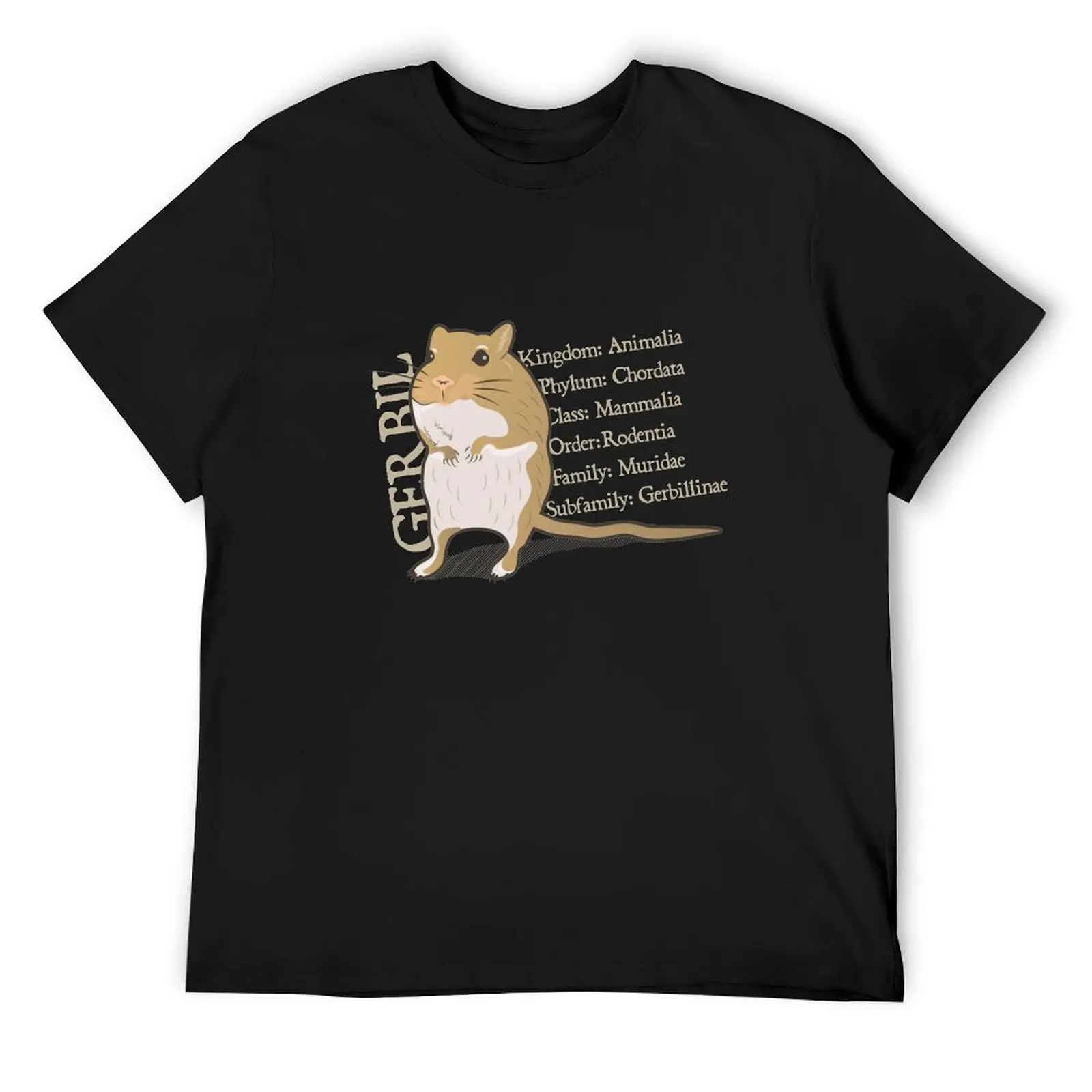 Gerbil T-Shirt tops plain kawaii clothes men clothes