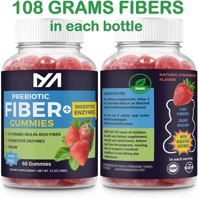 

Fiber gummies promote digestive health and daily weight support | Ketone friendly | Gluten free, non genetically modified