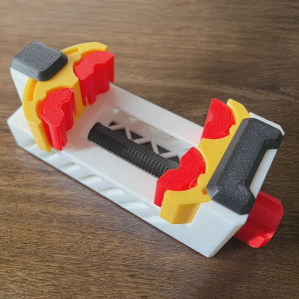 3D Printed Mini Fractal Vise, Special Clamp for Gundam Model Assembly Polishing for Handmade & Wood Parts Not for Metal