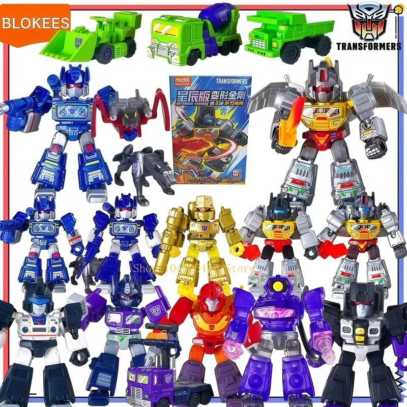 BLOKEES Building Blocks Transformers DEFENDER VERSION 3 Grimlock Megatron Soundwave Assembled Model Movable Toy Gifts Wholesale