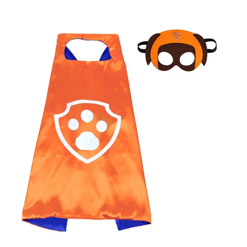 Paw Patrol Set Cosplay Toy Mask Cloak Cape Cartoon Paw Patrol Marshall Chase Gift Halloween Party Decoration Birthday Gift - view 4