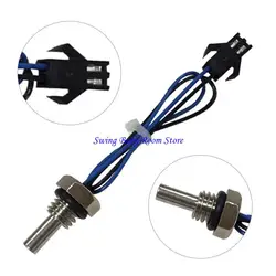 150mm Waterproof NTC 50K Thermistor Accuracy Temperature Sensor Wire Cable Probe For Ice Breaker Bread Maker Oven